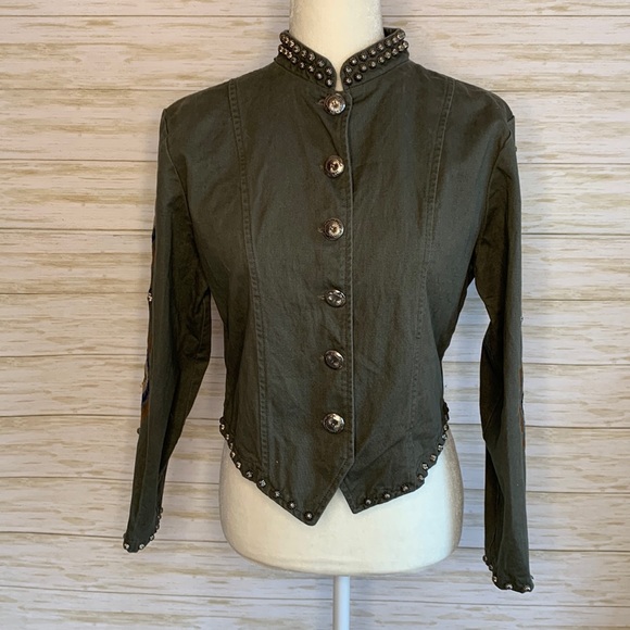 Valencia Cropped Jacket - Picture 1 of 8